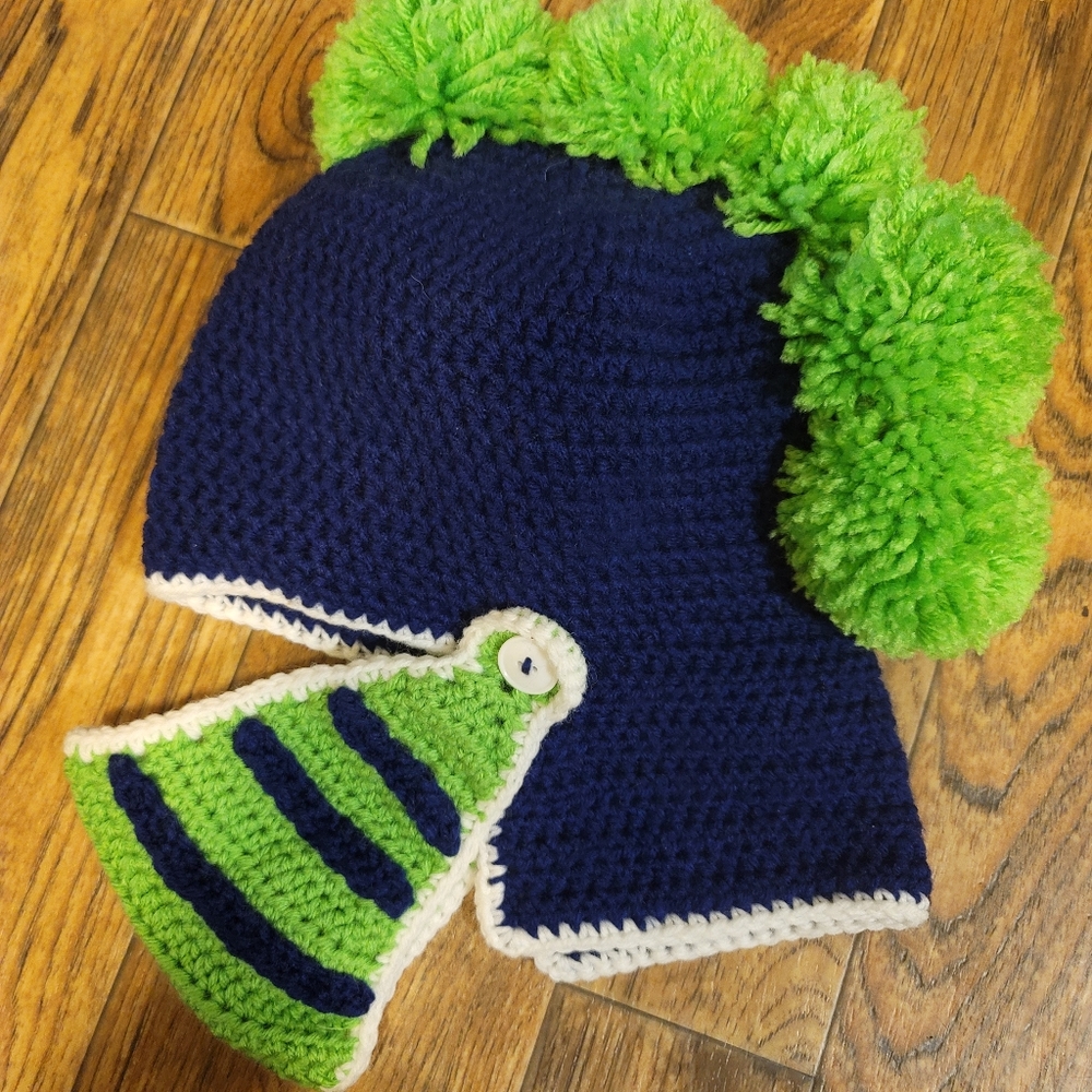 Kids Seahawks knitted hat